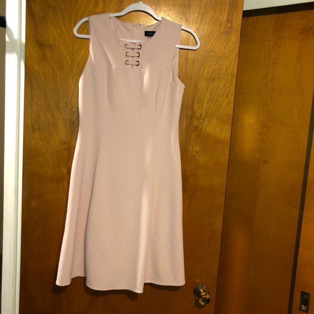 Ivanka Trump dress Light Pink Sleeveless Size 6